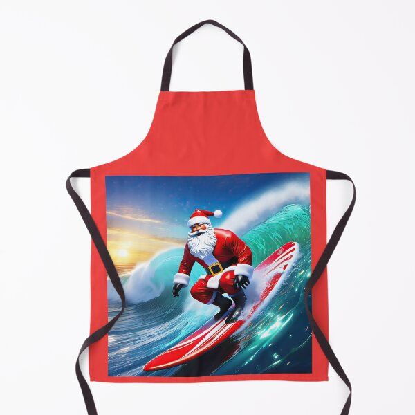 Item preview, Santa Claus #8 On Vacation - Santa's Surf Session designed and sold by Artekinium.