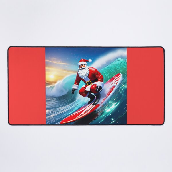 Item preview, Santa Claus #8 On Vacation - Santa's Surf Session  designed and sold by Artekinium.
