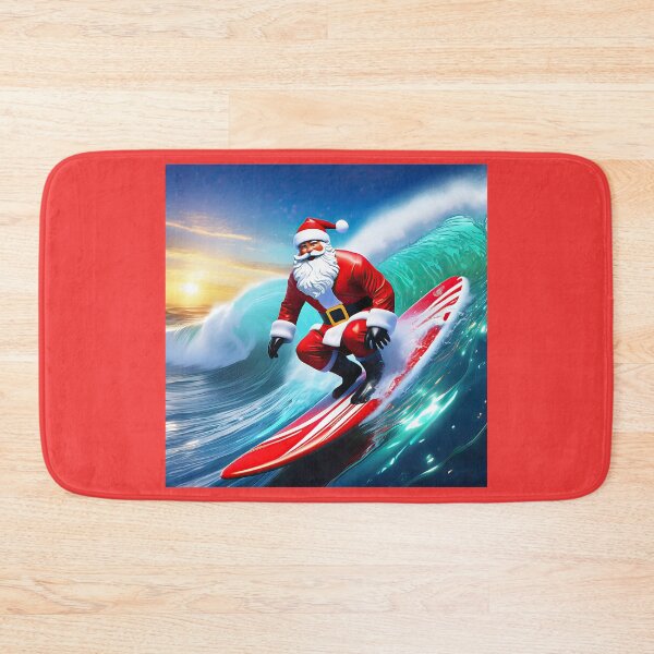 Item preview, Santa Claus #8 On Vacation - Santa's Surf Session  designed and sold by Artekinium.