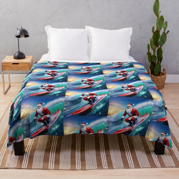 Item preview, Santa Claus #8 On Vacation - Santa's Surf Session  designed and sold by Artekinium.