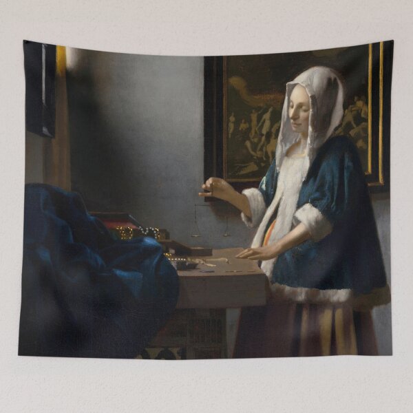 Item preview, johannes vermeer famous painting designed and sold by marti-oryo.