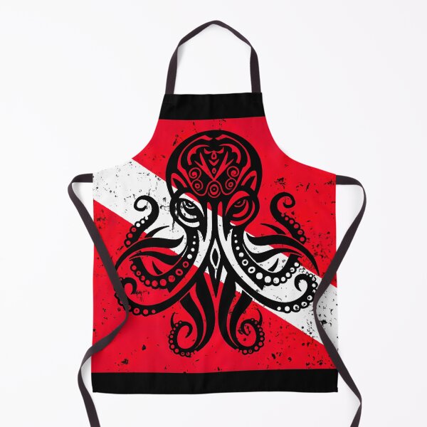 Item preview, Diving Flag and Octopus designed and sold by Yogimeister.