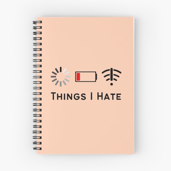 Item preview, Things I Hate designed and sold by MoaaStore.