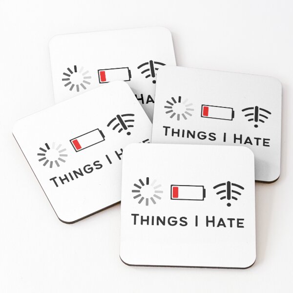 Item preview, Things I Hate designed and sold by MoaaStore.