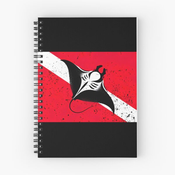 Item preview, Diving Flag and Manta  designed and sold by Yogimeister.