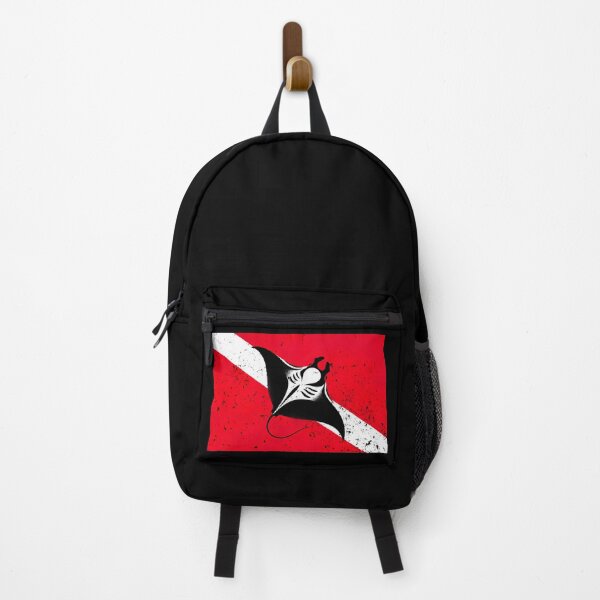 Item preview, Diving Flag and Manta designed and sold by Yogimeister.