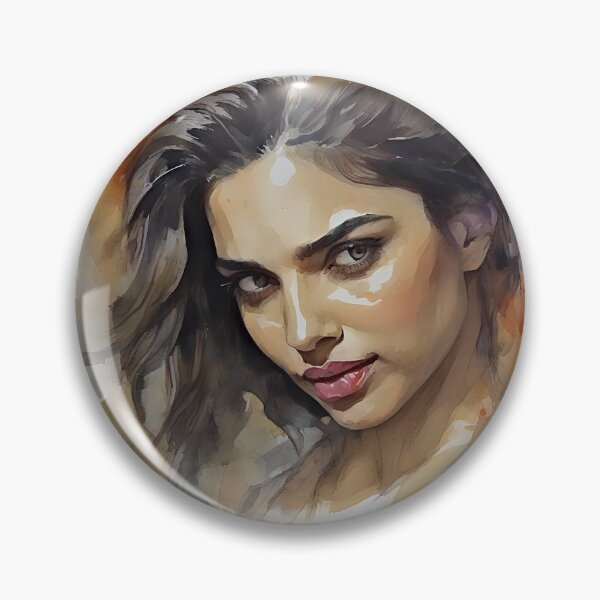 Item preview, Watercolor image with Deepika Padukone designed and sold by bogfl.