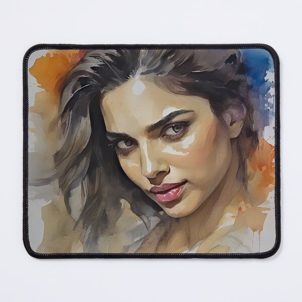 Item preview, Watercolor image with Deepika Padukone designed and sold by bogfl.
