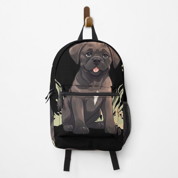 Item preview, Cute Cane Corso Puppy In Nature Illustration designed and sold by NBSStore.