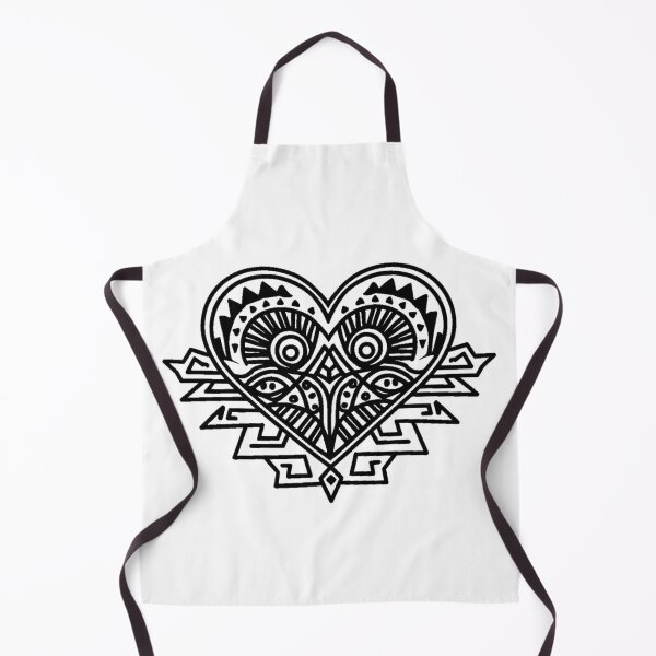 Item preview, logo image art graphics graffiti black and white line 3D heart beautiful graphics, real heart, print on t-shirt, bedding, leggings, simple drawing designed and sold by gulka8.