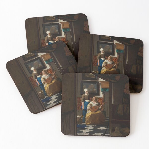 Item preview, johannes vermeer famous painting designed and sold by marti-oryo.