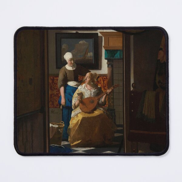 Item preview, johannes vermeer famous painting designed and sold by marti-oryo.