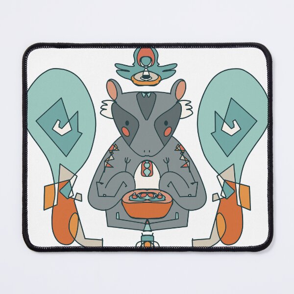 Item preview, Cute Kawaii Possum eating Pozole designed and sold by dreamlara.