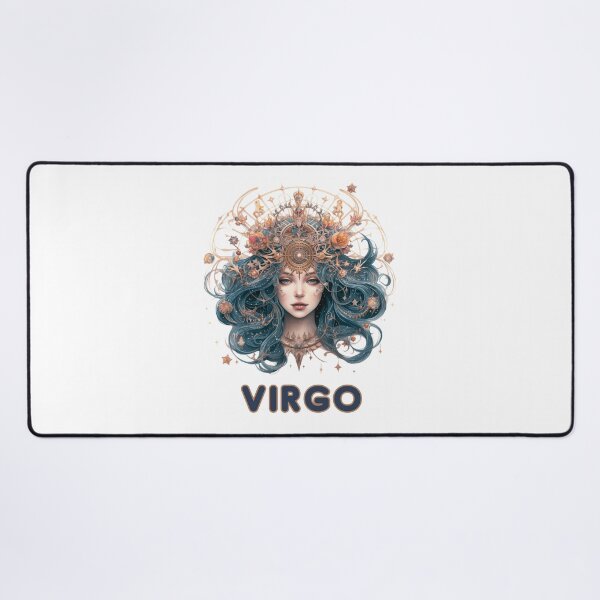 Item preview,   Cute Funny Daily Horoscopes Virgo  Zodiac- Horescope/SunSign Theme  on  white back ground designed and sold by CosmicNook1.