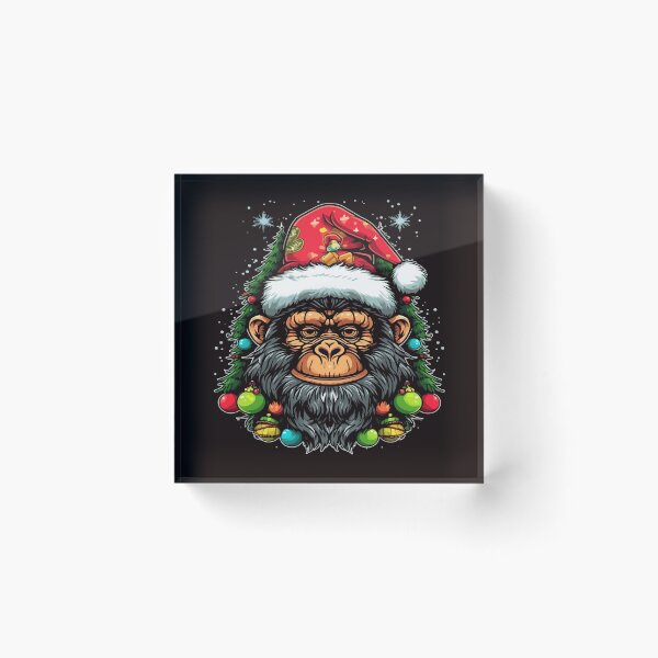 Item preview, Christmas Monkey designed and sold by creativellashop.