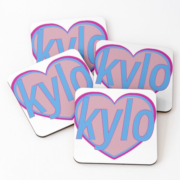Item preview, Corazón de Kylo Ren - Azul y rosa designed and sold by G-S-A.
