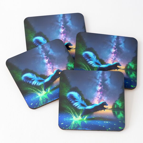 Item preview, Blacklight Style Skunk Luminous Leap designed and sold by Matt's Artificial Nature.