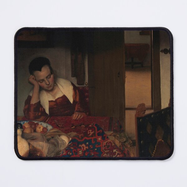 Item preview, johannes vermeer famous painting designed and sold by marti-oryo.