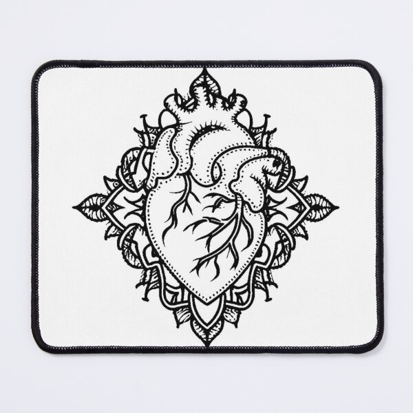Item preview, logo image art graphics graffiti black and white line 3D heart designed and sold by gulka8.