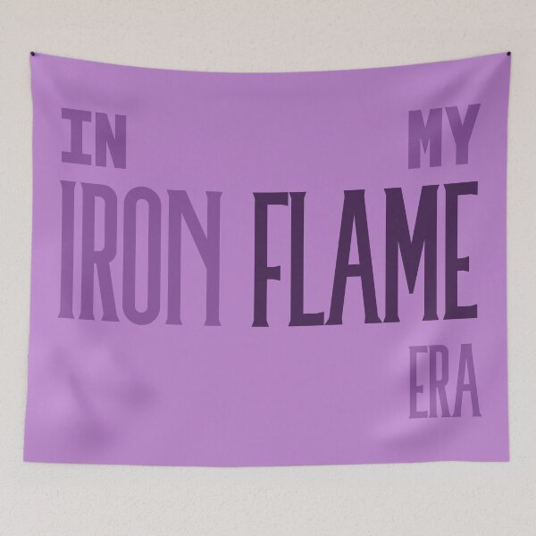Item preview, In My Iron Flame Era Purple designed and sold by TheFantazyForge.