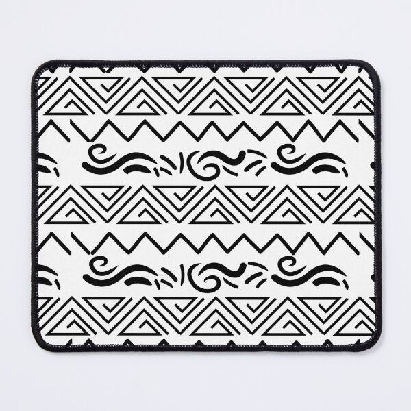 Item preview, Black and White ethnic pattern designed and sold by trendingatees.