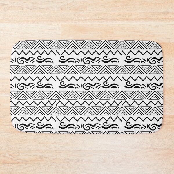 Item preview, Black and White ethnic pattern designed and sold by trendingatees.