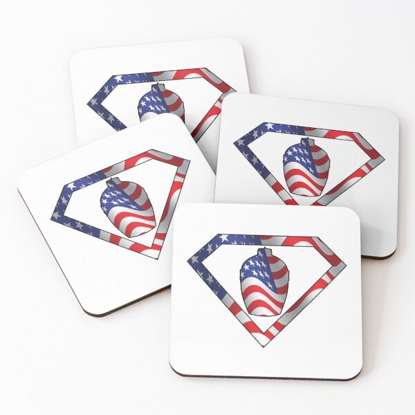 Item preview, Super Eggman in USA Flag Colors! designed and sold by Mackabee.