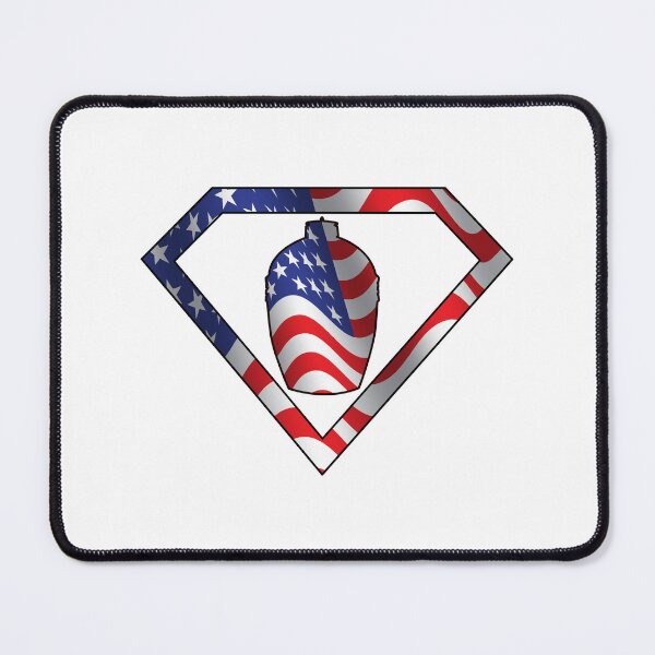 Item preview, Super Eggman in USA Flag Colors! designed and sold by Mackabee.
