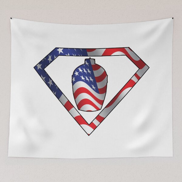 Item preview, Super Eggman in USA Flag Colors! designed and sold by Mackabee.