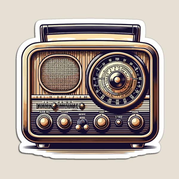 Item preview, Retro Frequencies The Vintage Radio Revival designed and sold by LVSMe.