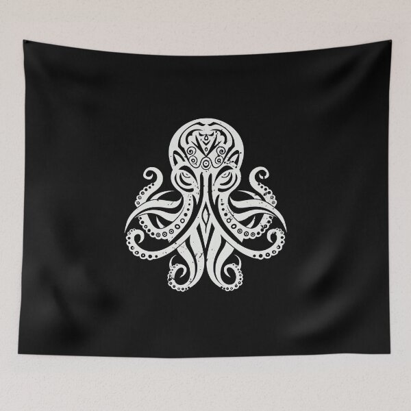 Item preview, Monochrome Octopus designed and sold by Yogimeister.