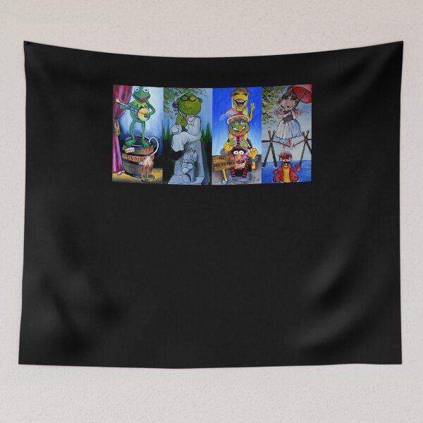 Item preview, Muppets Haunted Mansion Stretching Room Portraits designed and sold by dropinskimalan.