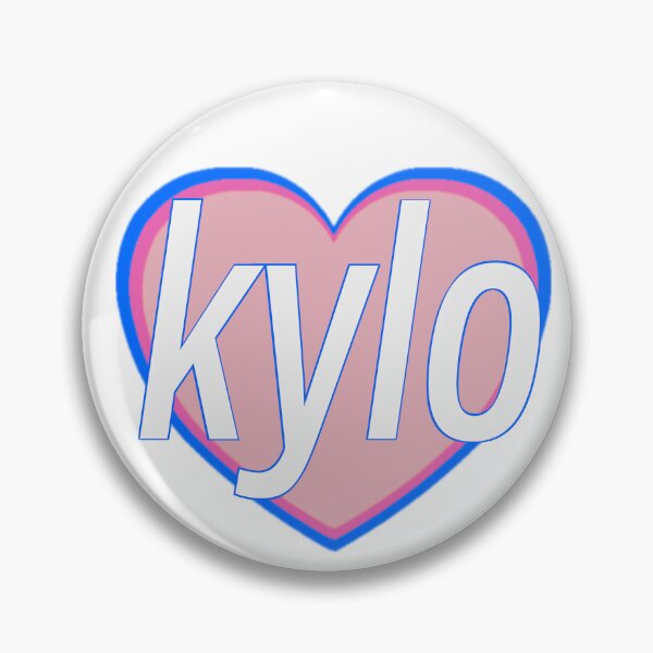 Item preview, Kylo Ren Heart - Blue and Pink Style 2 designed and sold by G-S-A.