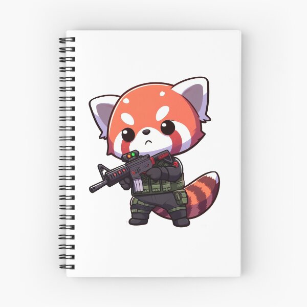 Item preview, Cute Tactical red panda designed and sold by Wxjtecki.
