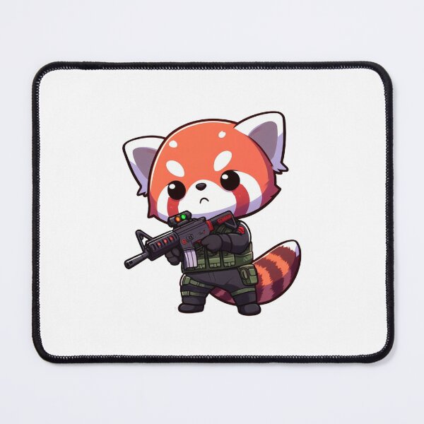 Item preview, Cute Tactical red panda designed and sold by Wxjtecki.