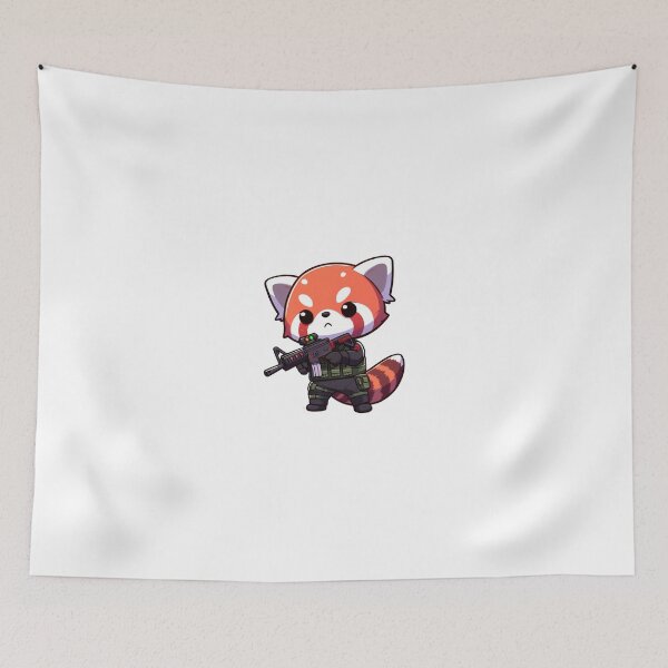 Item preview, Cute Tactical red panda designed and sold by Wxjtecki.