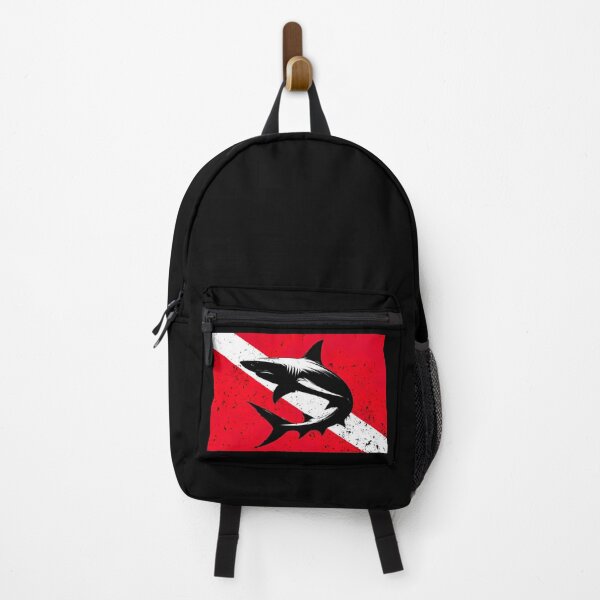 Item preview, Diving Flag and Shark designed and sold by Yogimeister.