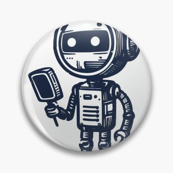Item preview, Round headed robot designed and sold by Jmacc123.