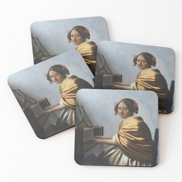 Item preview, johannes vermeer famous painting designed and sold by marti-oryo.