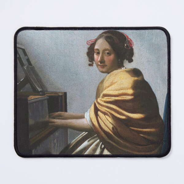Item preview, johannes vermeer famous painting designed and sold by marti-oryo.