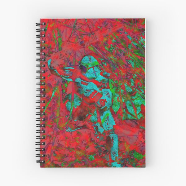 Item preview, Blue Trooper, Red Night designed and sold by David "Oz"  Osterczy.