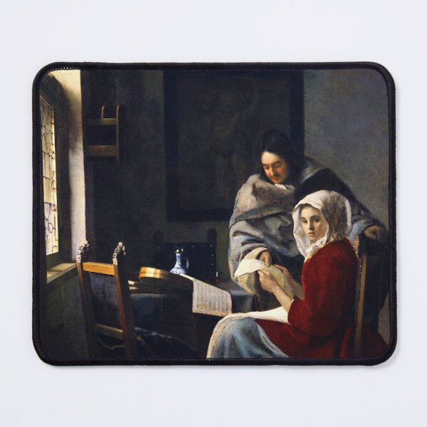 Item preview, johannes vermeer famous painting designed and sold by marti-oryo.