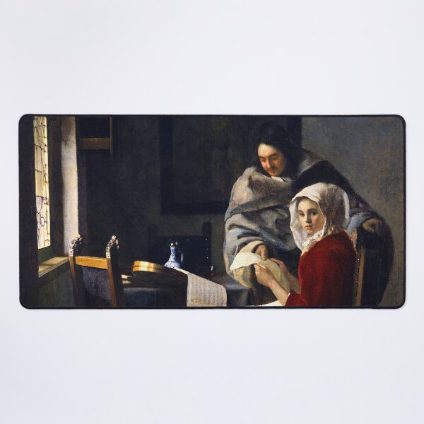Item preview, johannes vermeer famous painting designed and sold by marti-oryo.