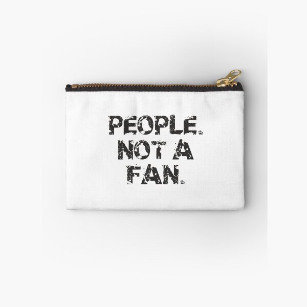 Item preview, People Not a Fan - Bold Statement Graphic - Witty Graphic designed and sold by chivedesign.