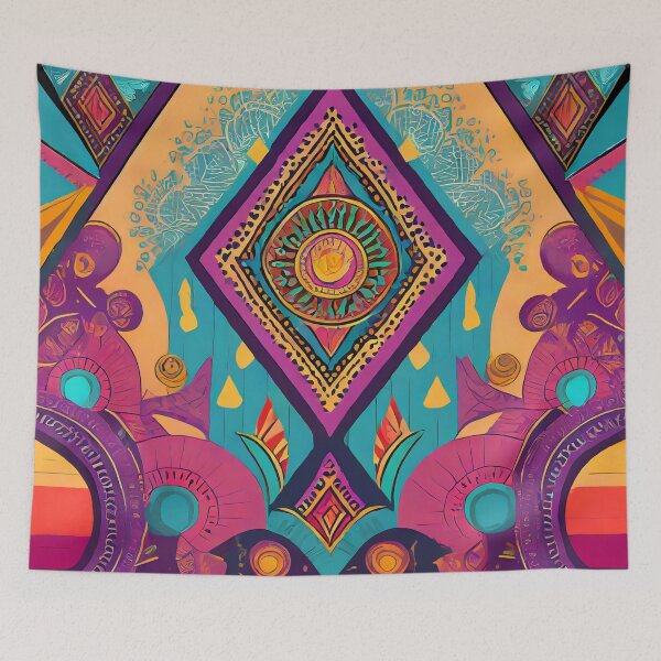 Item preview, Native American - Geometric Pattern 6 designed and sold by DM-MD.