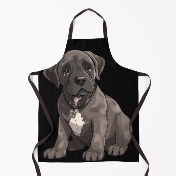 Item preview, Cute Detailed Illustration Of young Italian Mastiff Cane Corso Puppy Dog designed and sold by NBSStore.