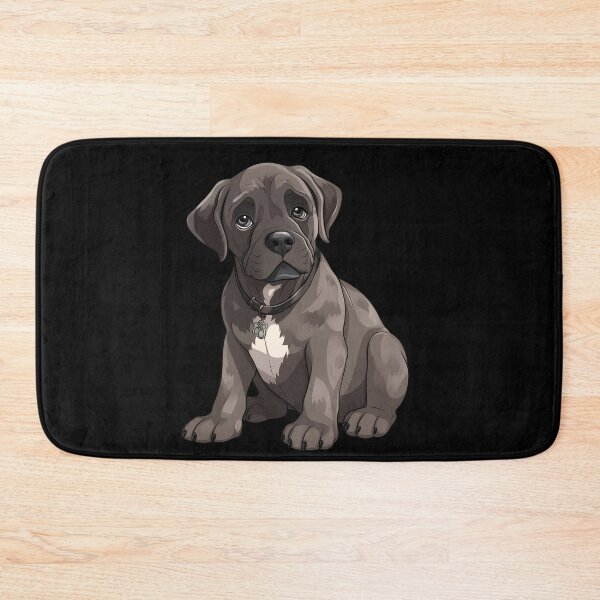 Artikelvorschau, Niedliche detaillierte Illustration des jungen italienischen Mastiff-Cane-Corso-Welpenhundes entworfen und verkauft von NBSStore.
