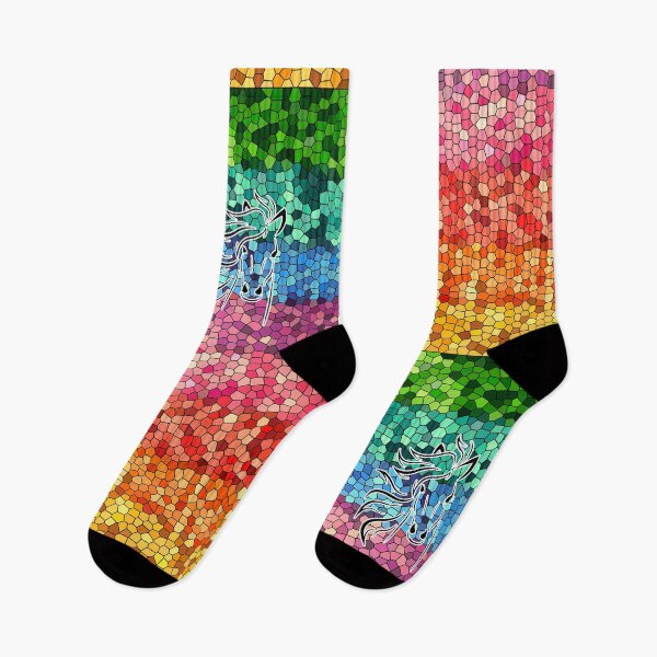 Artikelvorschau, Abstraktes Regenbogenmosaik entworfen und verkauft von Bukhisz.
