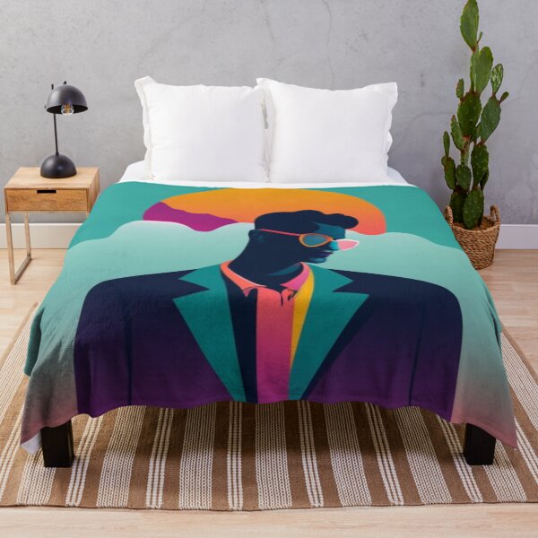 Item preview, Man's silhouette in sunset tones designed and sold by Magico Paco.