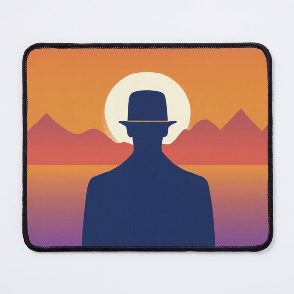 Item preview, Man's silhouette in sunset tones designed and sold by Magico Paco.